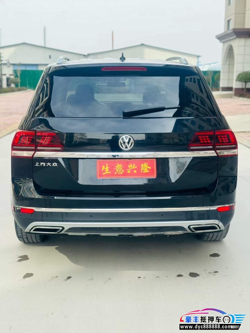 19年大众途昂SUV抵押车出售