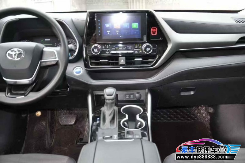 22年丰田汉兰达SUV抵押车出售