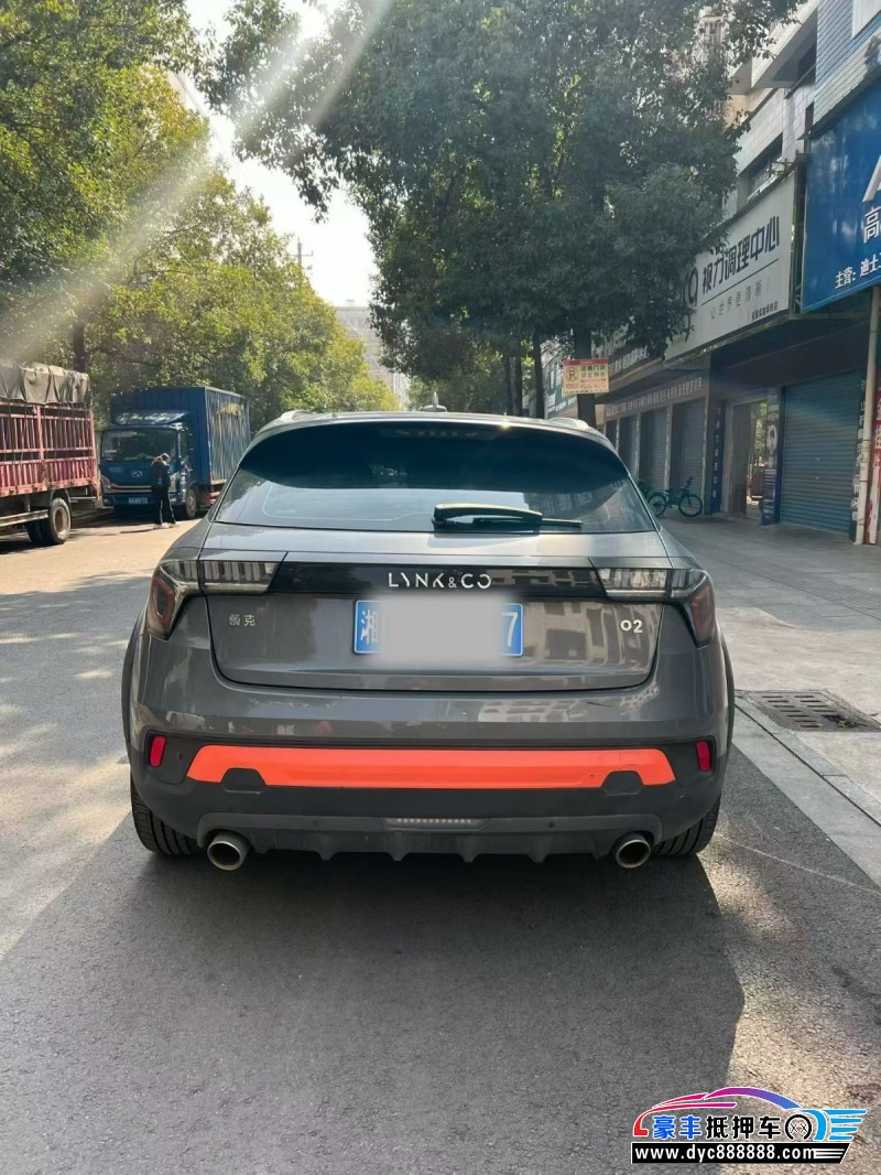 20年领克02轿车抵押车出售