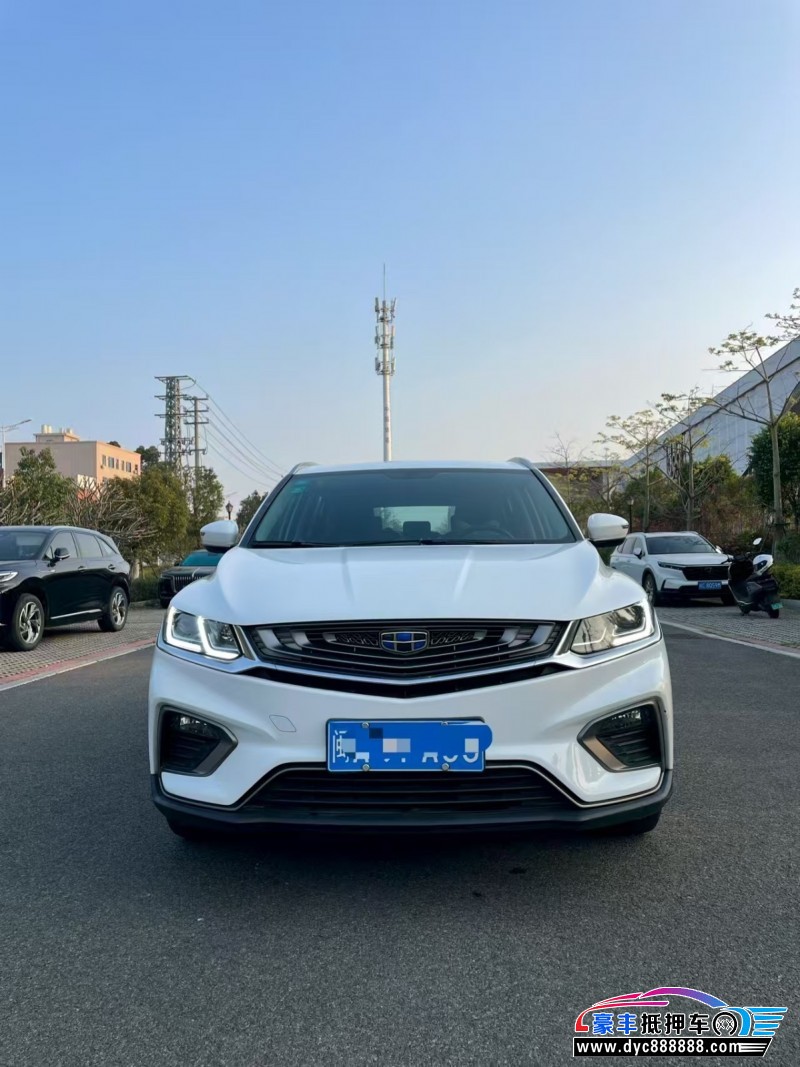 抵押车出售19年吉利缤越轿车