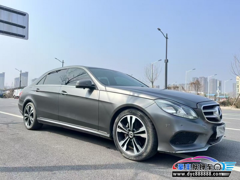 15年奔驰E轿车抵押车出售