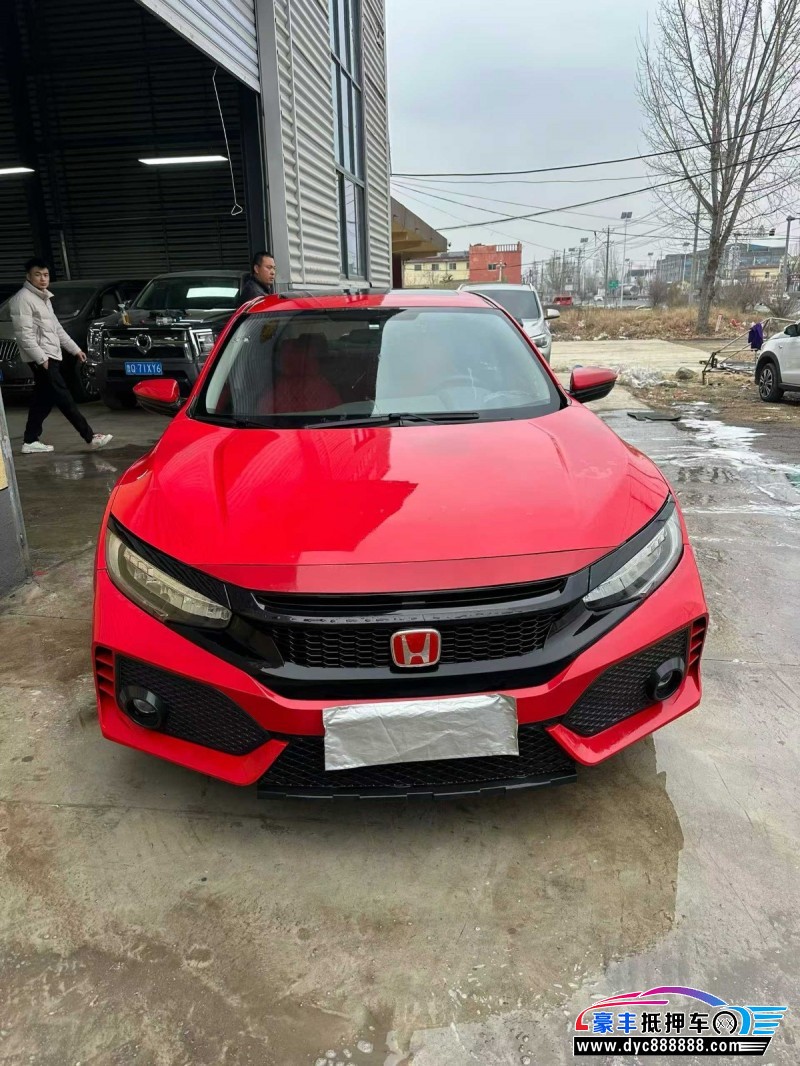 抵押车出售18年本田思域轿车