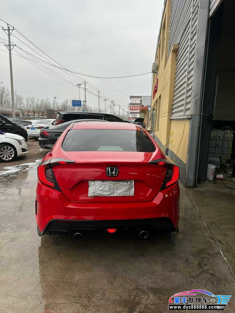 18年本田思域轿车抵押车出售