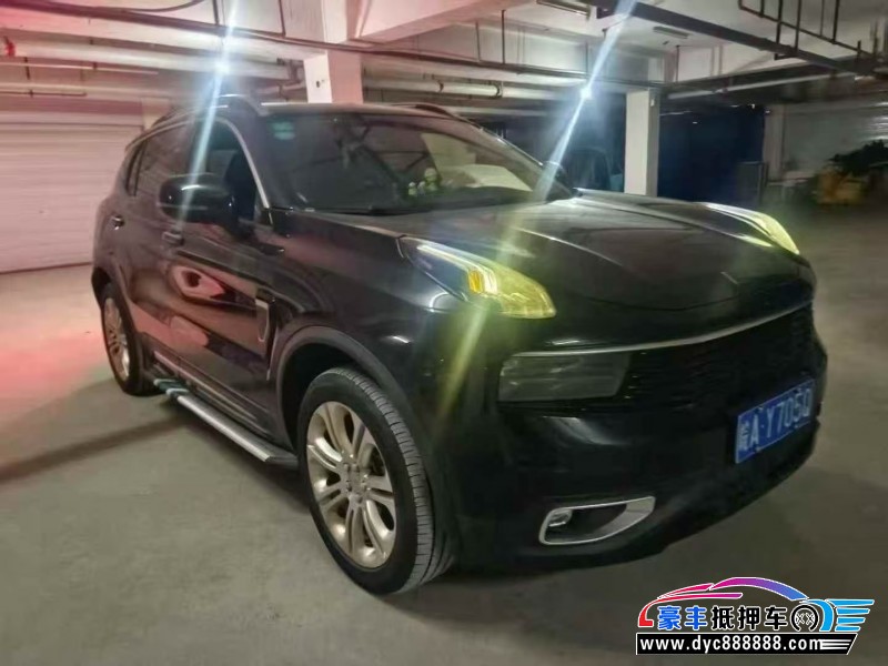 18年领克01轿车抵押车出售