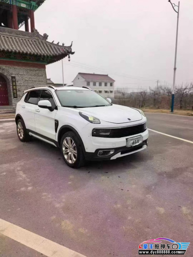 18年领克01轿车抵押车出售