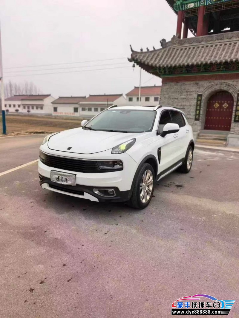 18年领克01轿车抵押车出售