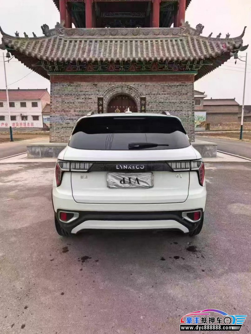 18年领克01轿车抵押车出售