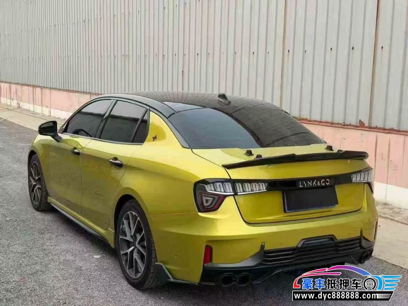 23年领克03轿车抵押车出售