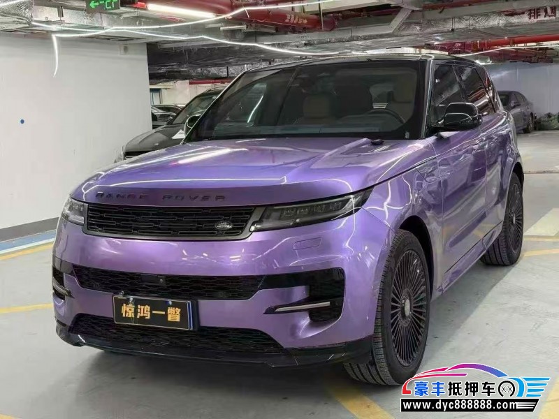 23年路虎揽胜运动轿车抵押车出售