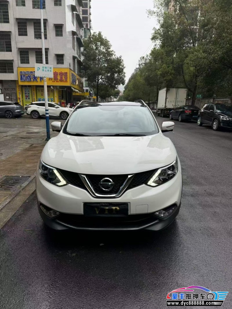 19年日产逍客轿车抵押车出售