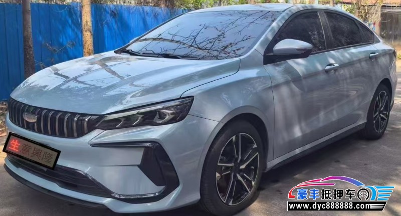 24年吉利缤瑞轿车抵押车出售