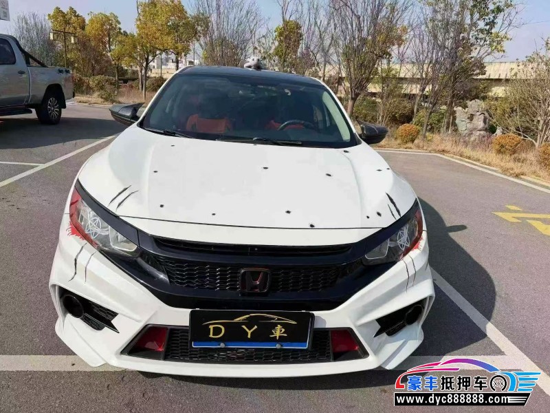 抵押车出售17年本田思域轿车