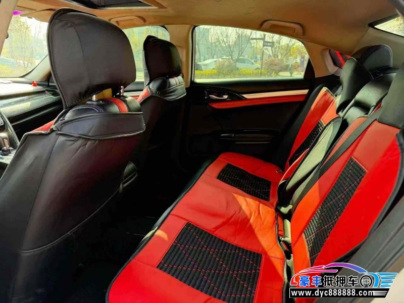 17年本田思域轿车抵押车出售