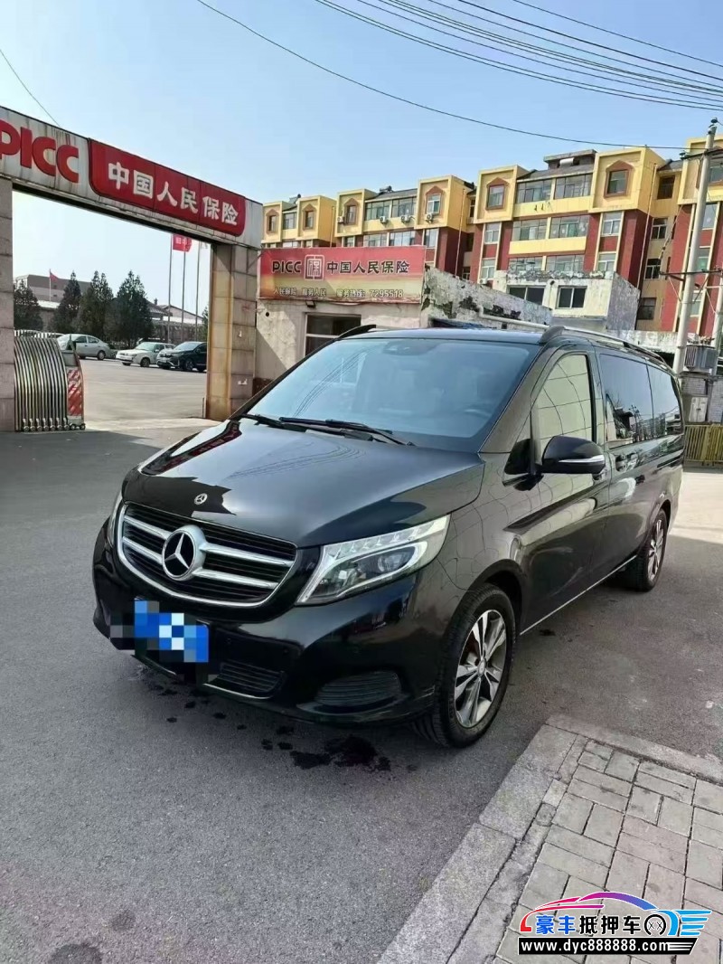 18年奔驰V轿车抵押车出售