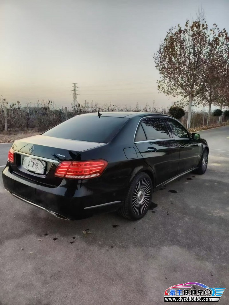 15年奔驰E轿车抵押车出售