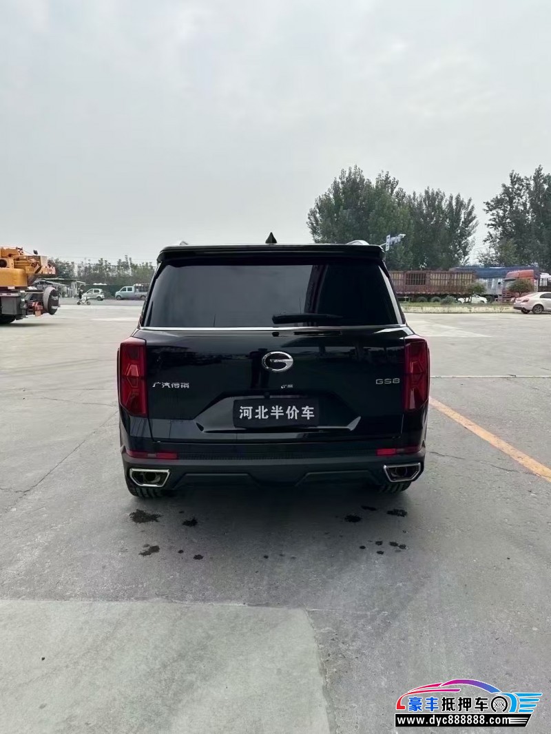 25年传祺GS8轿车抵押车出售