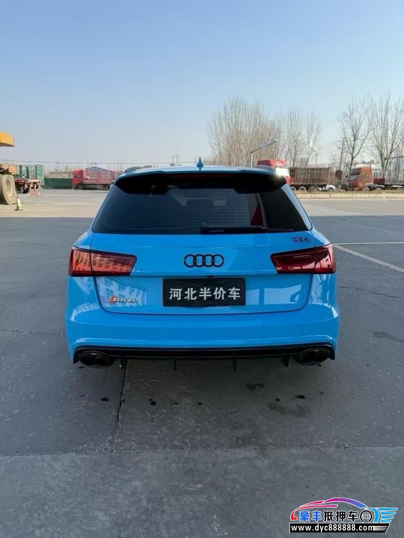 20年奥迪RS6轿车抵押车出售