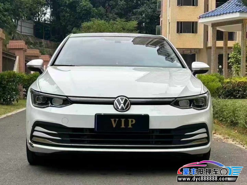抵押车出售23年大众高尔夫轿车
