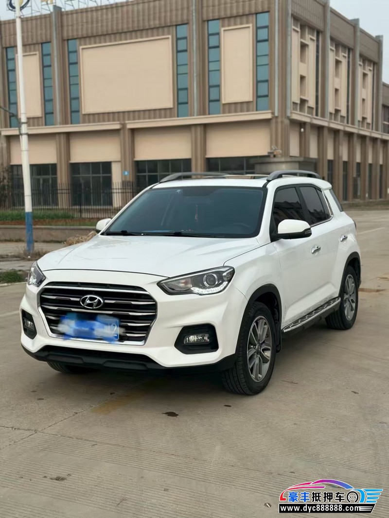 19年现代ix35轿车抵押车出售