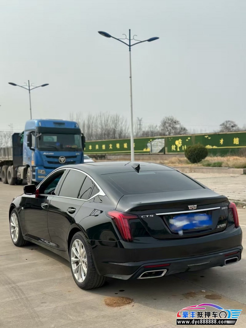 23年凯迪拉克CT5轿车抵押车出售