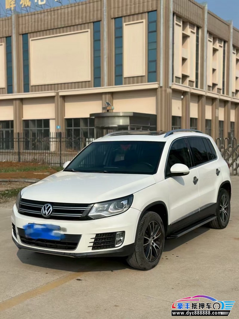 13年大众途观轿车抵押车出售