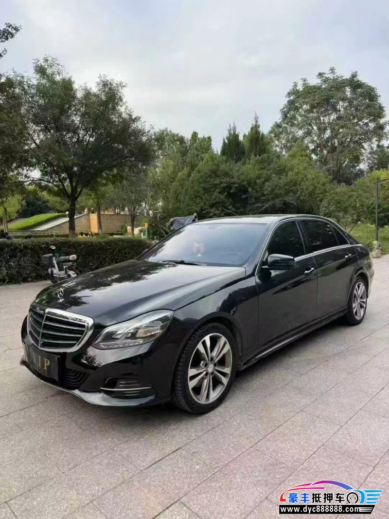 14年奔驰E轿车抵押车出售