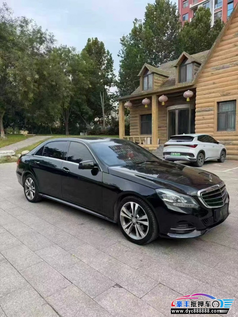 14年奔驰E轿车抵押车出售