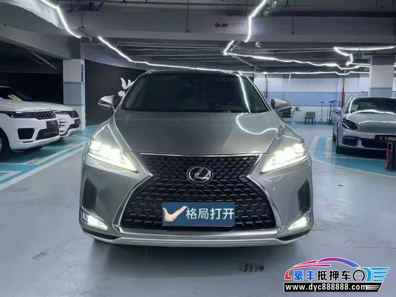 21年雷克萨斯RX轿车抵押车出售