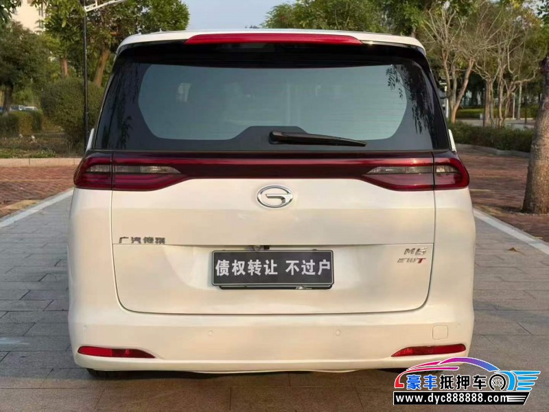 19年传祺m6轿车抵押车出售