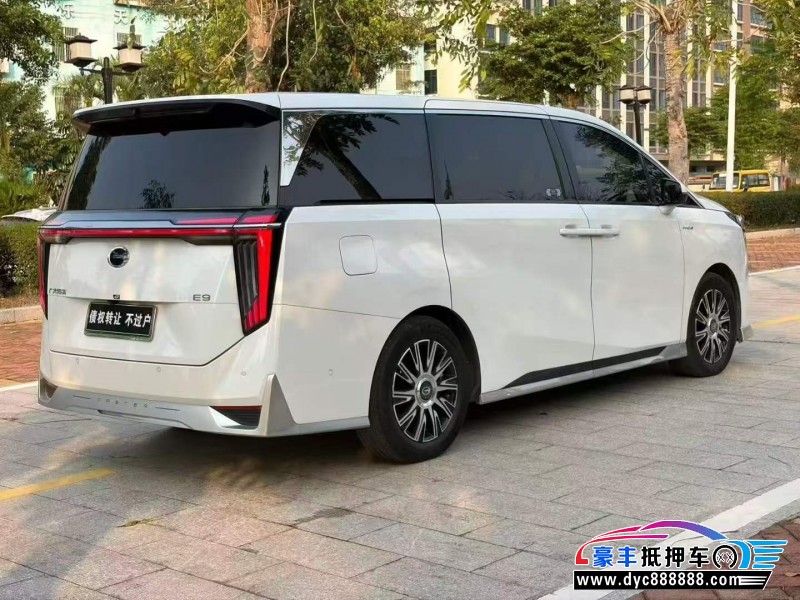 24年传祺E9轿车抵押车出售