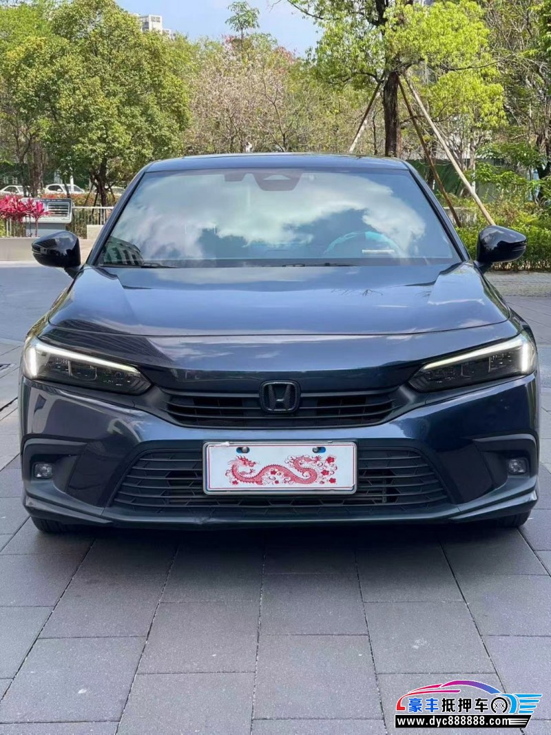 23年本田思域轿车抵押车出售