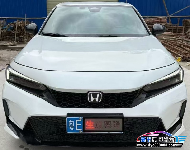 21年本田思域轿车抵押车出售