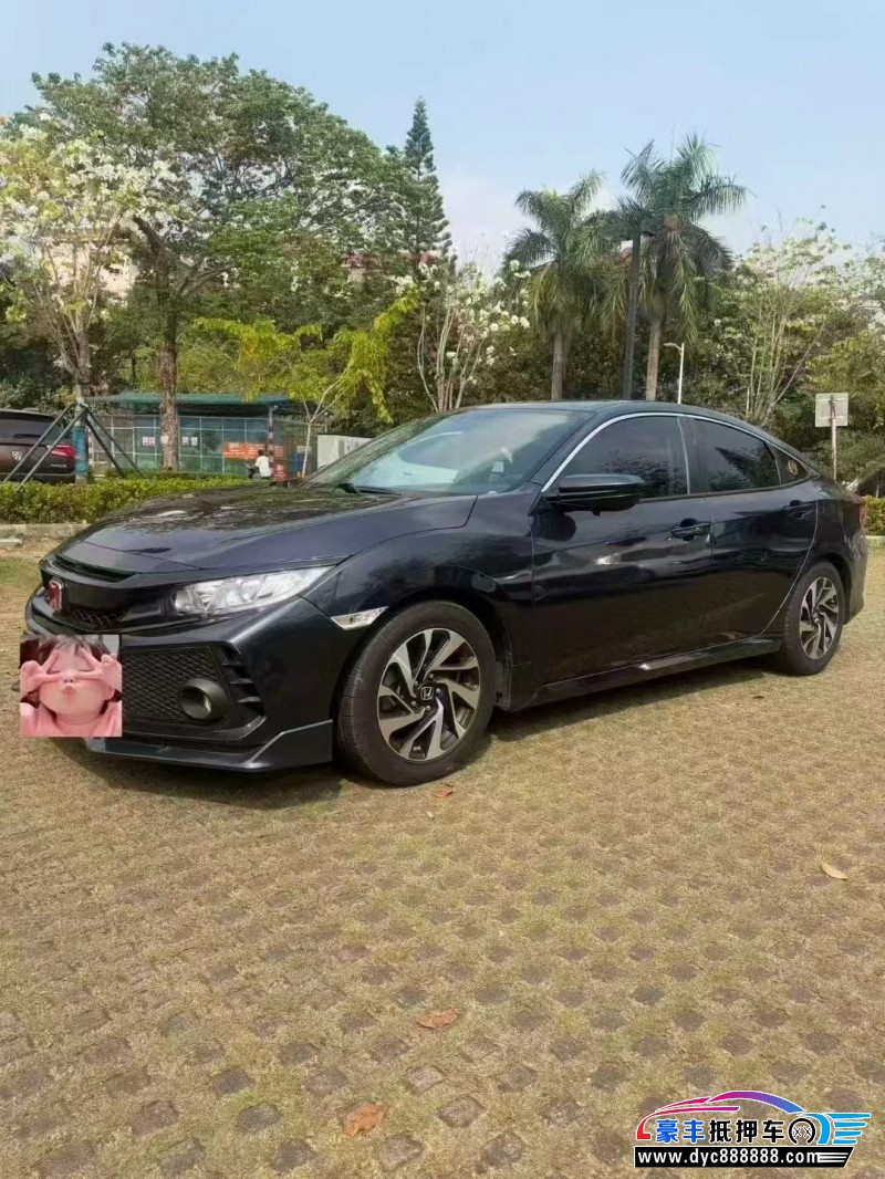 19年本田思域轿车抵押车出售