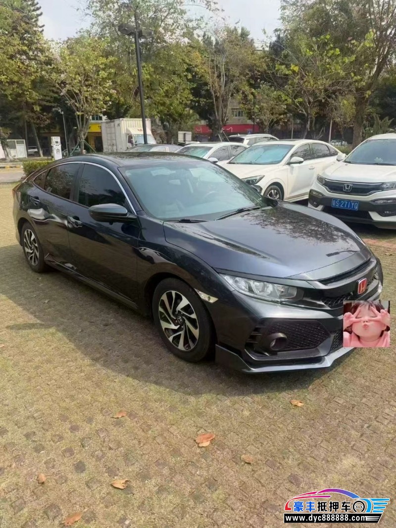 19年本田思域轿车抵押车出售