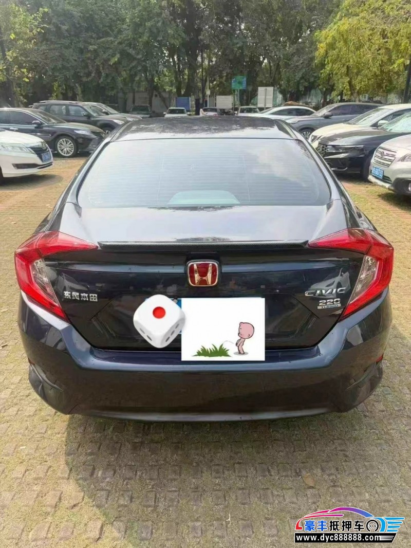 19年本田思域轿车抵押车出售