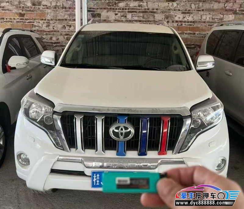 15年丰田普拉多(霸道)轿车抵押车出售