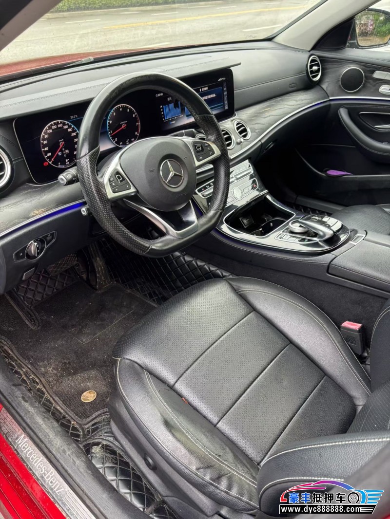 17年奔驰E轿车抵押车出售