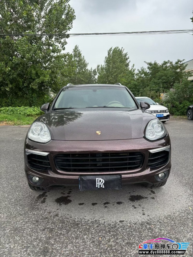 16年保时捷卡宴轿车抵押车出售