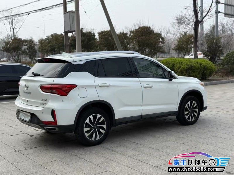 19年传祺GS4轿车抵押车出售