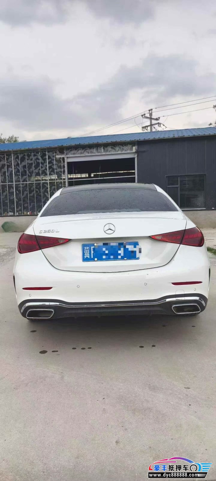 23年奔驰C轿车抵押车出售