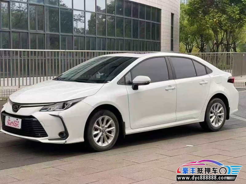 21年丰田卡罗拉轿车抵押车出售