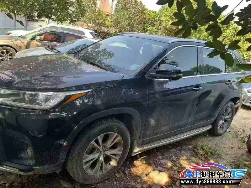 20年丰田汉兰达轿车抵押车出售