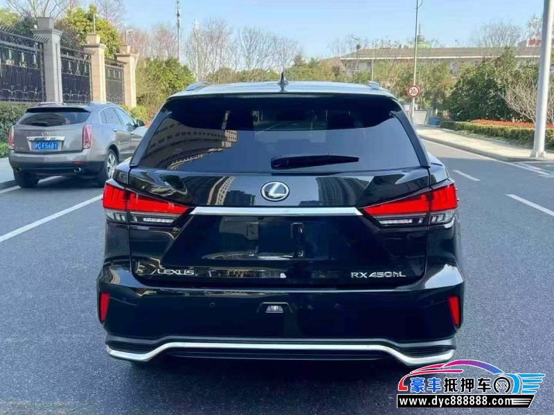 22年雷克萨斯RX轿车抵押车出售