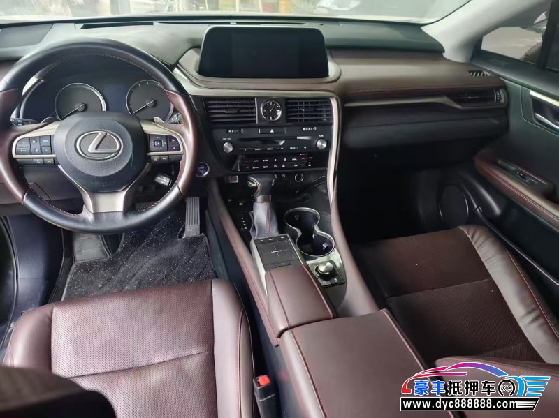 22年雷克萨斯RX轿车抵押车出售