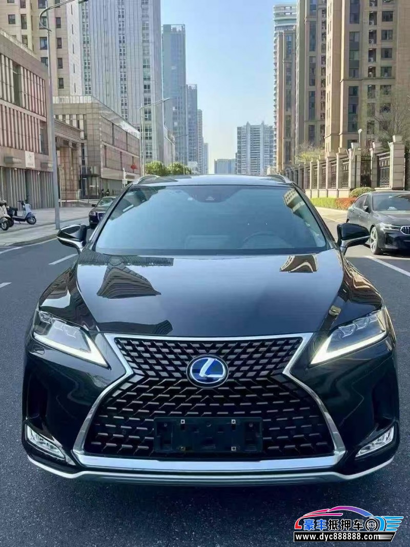 22年雷克萨斯RX轿车抵押车出售