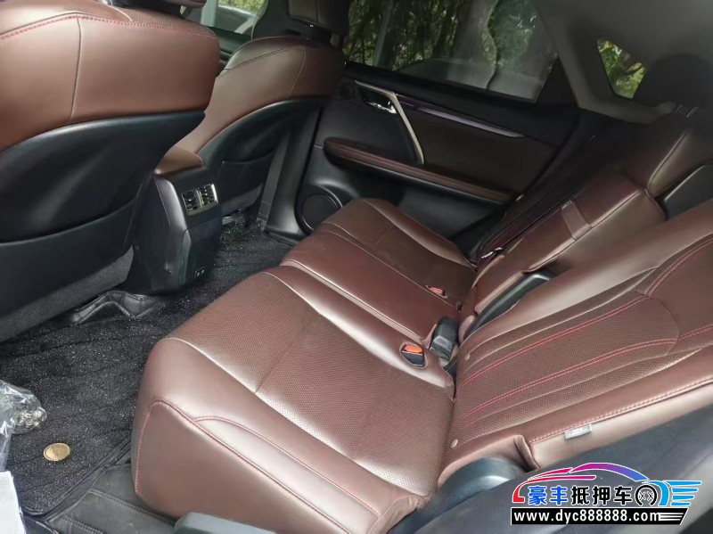 22年雷克萨斯RX轿车抵押车出售