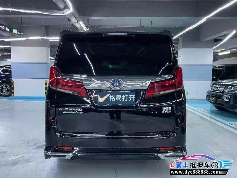 19年丰田埃尔法轿车抵押车出售