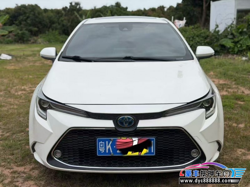 抵押车出售19年丰田雷凌轿车