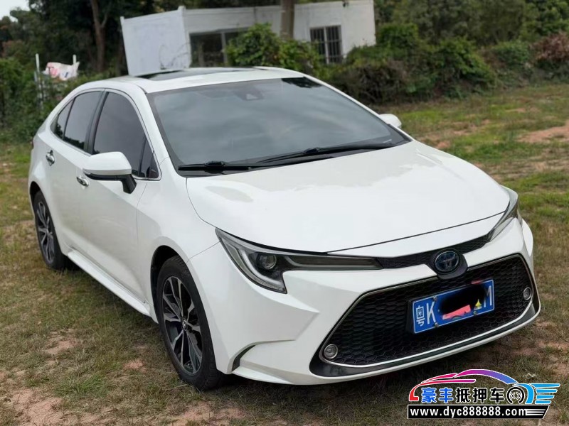 19年丰田雷凌轿车抵押车出售