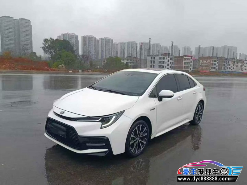 22年丰田雷凌轿车抵押车出售